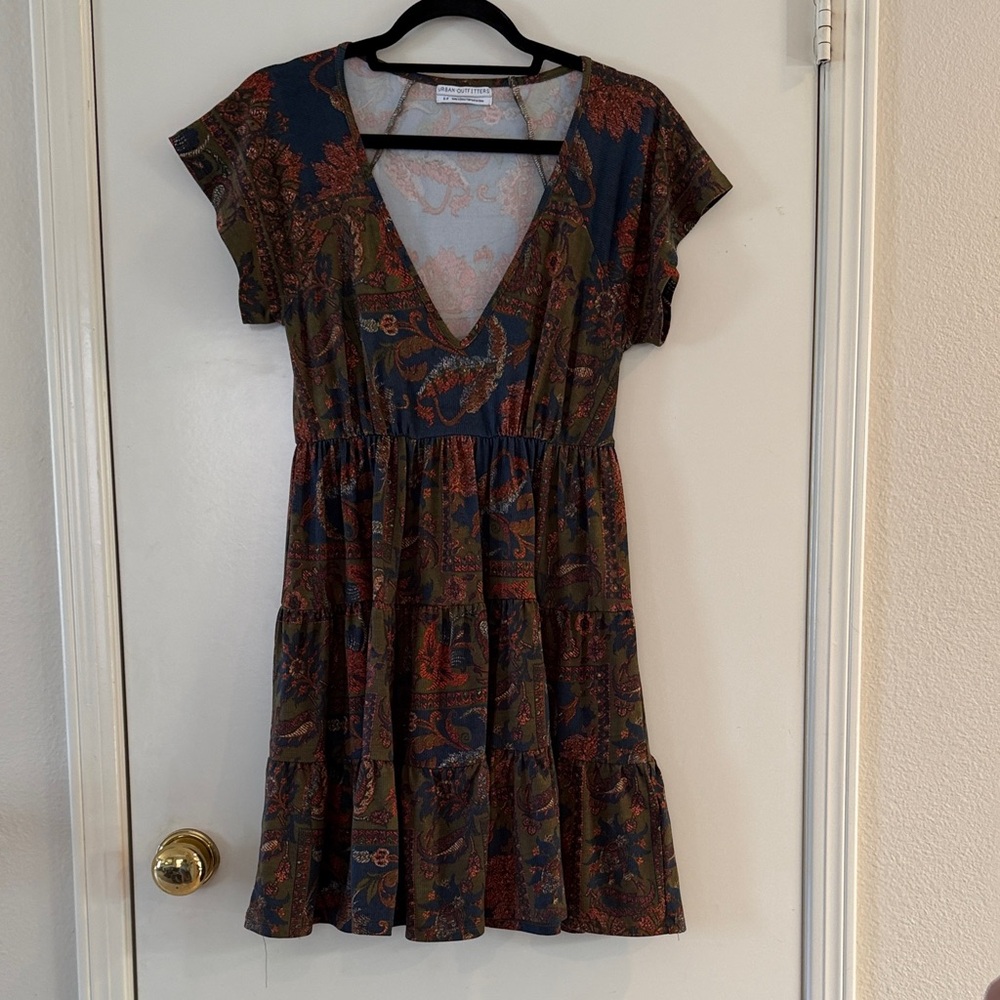Urban Outfitters Tiered Mini Dress